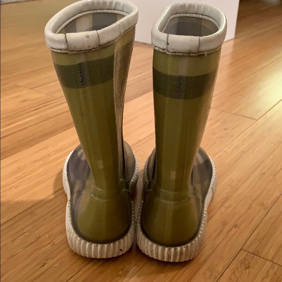 Authentic Burberry Rain Boots sz 8.5 25/26 - Picture 7 of 9